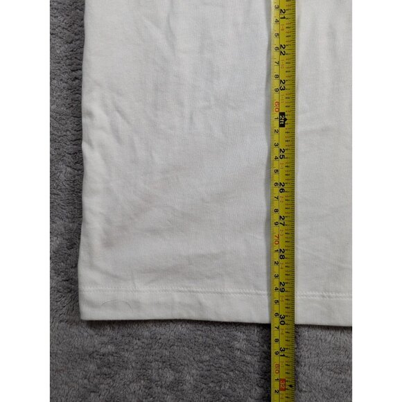 Nike Sportswear Mens Tank Top Large White Graphic Print Streetwear Training - Picture 10 of 12